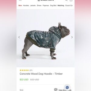 Spark Paws - Camo Hoodie (Tiber)